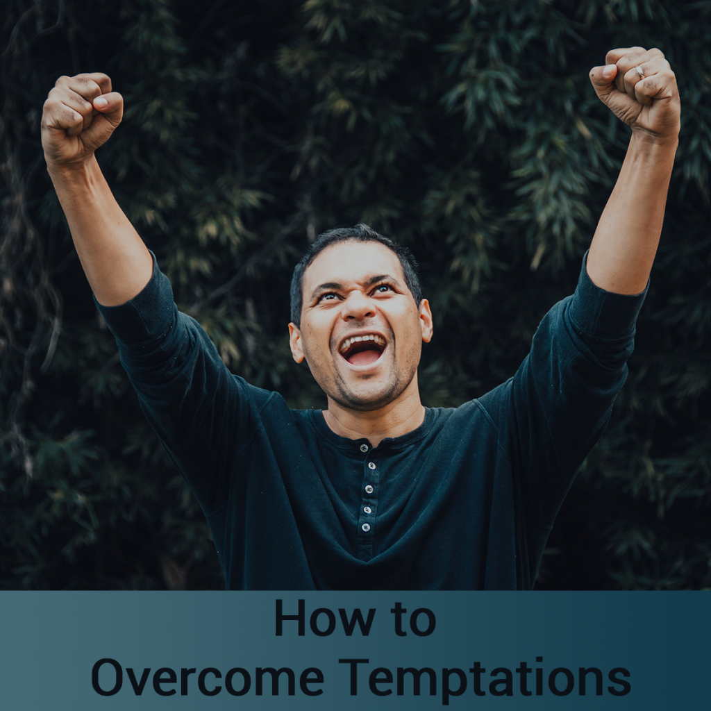 how to overcome temptation banner